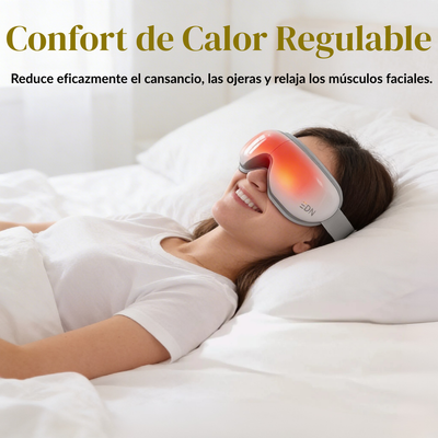 AUREA PRO - Masajeador de Ojos con Calor y Música (Bluetooth)